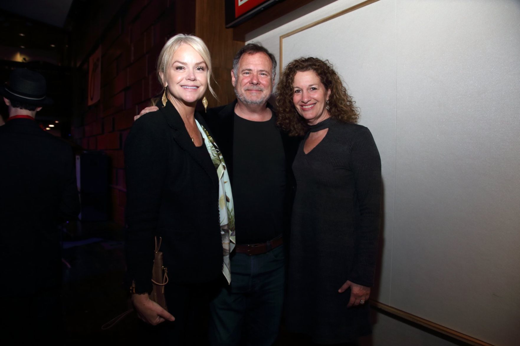 Ellen Hager, John and Cindy Wallach